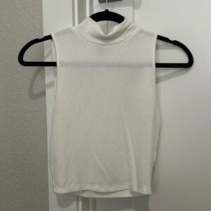 Mock neck tank